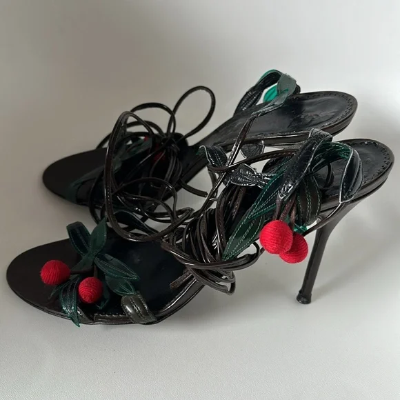 Stella McCartney Cherry Sandals 41 - Picture 3 of 8